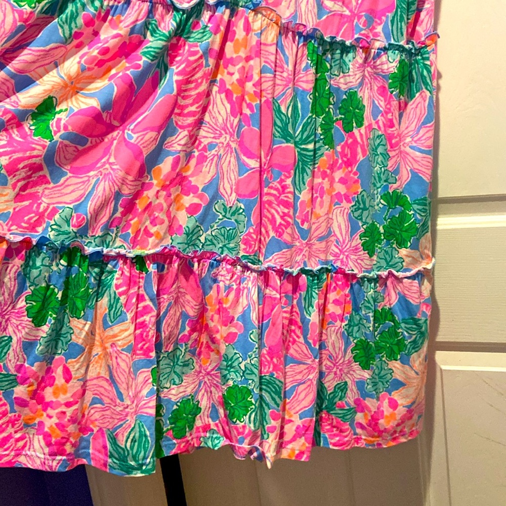 Lilly Pulitzer Lorina Dress XLarge EUC/ Like New in “Multi Tiger’s Lair” - Picture 6 of 10